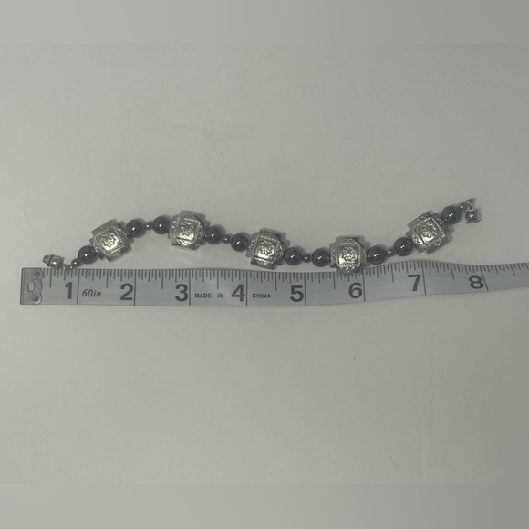 Aztec Bead and Hermatite Bracelet - Picture 5 of 5